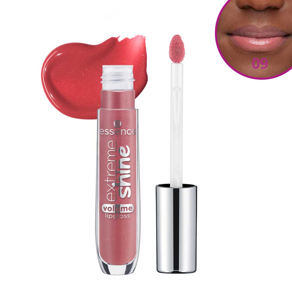 Encontraproduto.com.br - Gloss Labial Líquido Cintilante Essence Extreme Shine Volume 09 Shadow Rose 5 ml