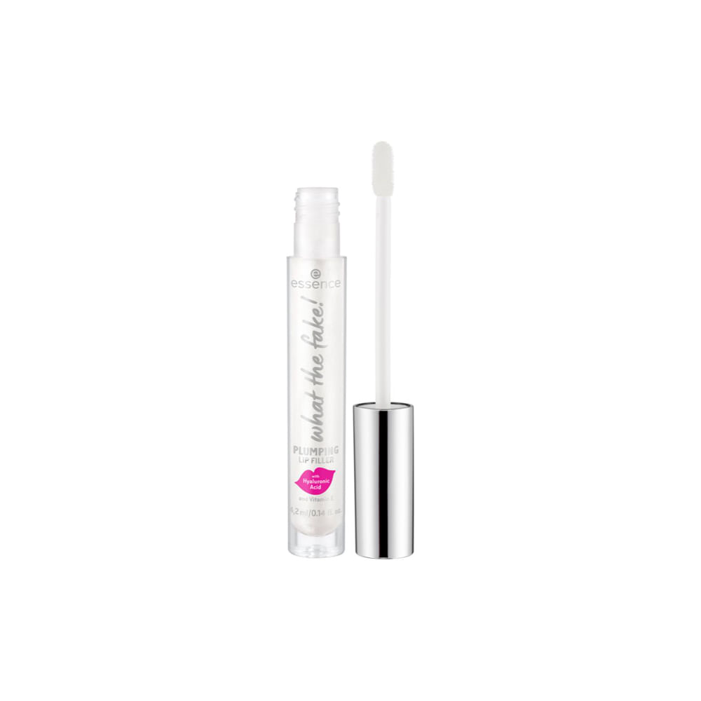 Encontraproduto.com.br - Gloss Preenchedor Labial Essence What The Fake 01 Oh My Plump 4,2 ml