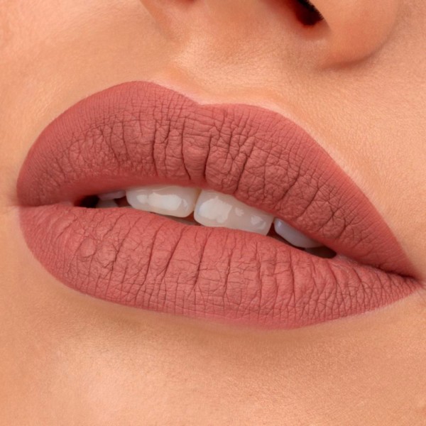 Encontraproduto.com.br - Batom Líquido Matte Essence 8h Matte 02 Silky Hazelnut 2,5 ml