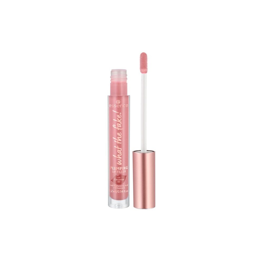 Encontraproduto.com.br - Gloss Preenchedor Labial Essence What The Fake 02 Oh My Nude 4,2 ml