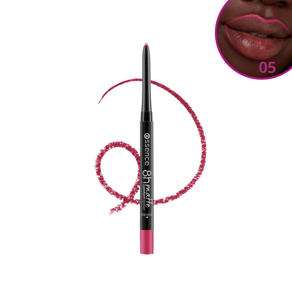 Encontraproduto.com.br - Lápis Labial Essence 8H Matte  05 Pink Blush 0,3 g Essence 8h Matte Lápis Labial 05 Pink Blush 0,3 G