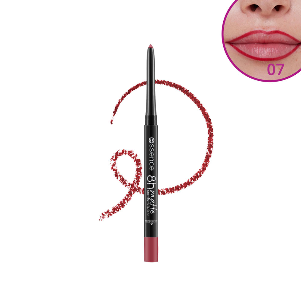 Encontraproduto.com.br - Lápis Labial Essence 8H Matte 07 Classic Red 0,3 g Essence 8h Matte Lápis Labial 8h 07 Classic Red 0,3g