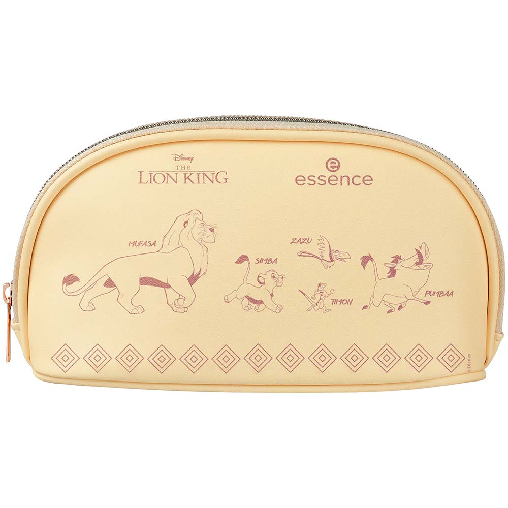 Kit Essence Disney The Lion King - 3 Pincéis + Pinça + Esponja + Necessaire
