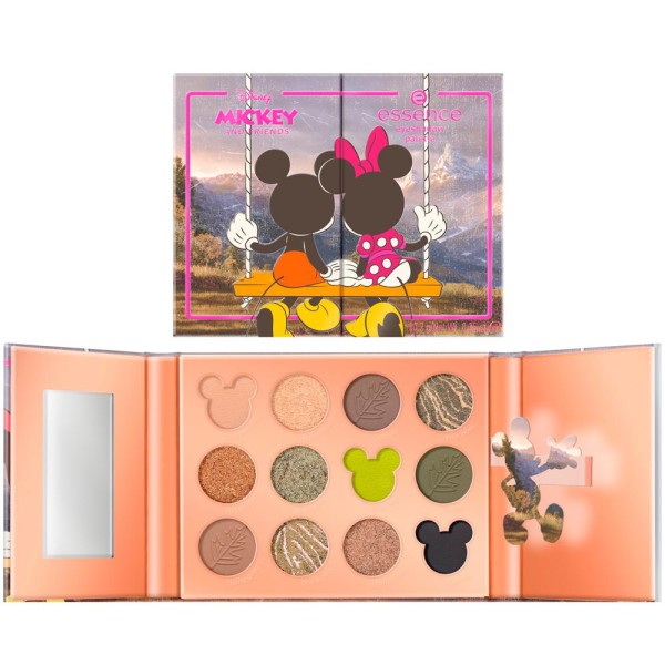 Encontraproduto.com.br - Paleta de Sombra em Pó Essence Back To The Roots Mickey 01 Dreams Are Forever 10,2 g