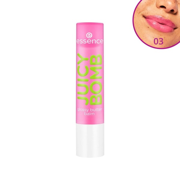 Encontraproduto.com.br - Balm Labial Essence Juicy Bomb Glossy Butter 03 Time To Pitaya 2,5 g