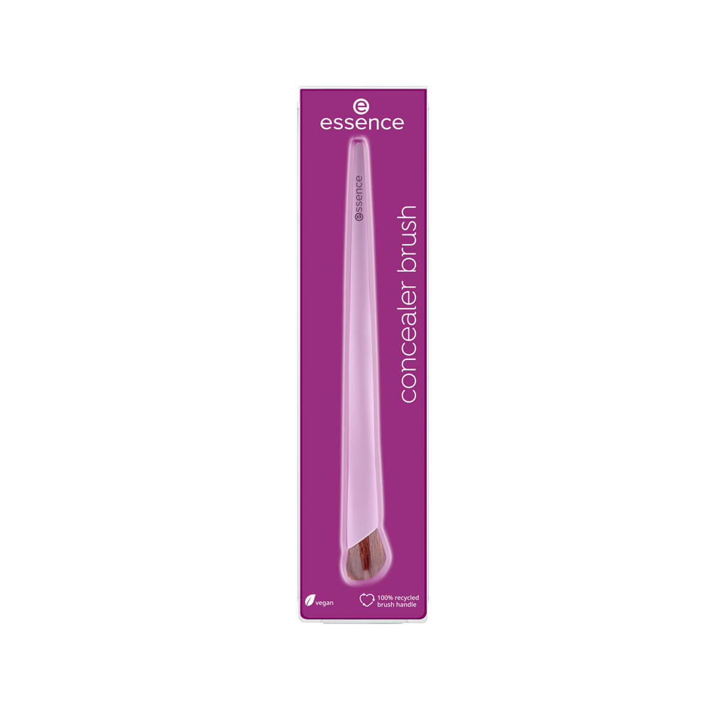 Encontraproduto.com.br - Pincel para Corretivo Essence 01 Bye Bye Under Eye Roxo