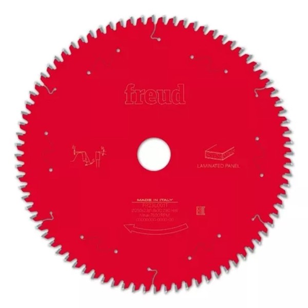 Disco de Serra Circular 250x2,8x80 F30 Freud - Fr23l001t