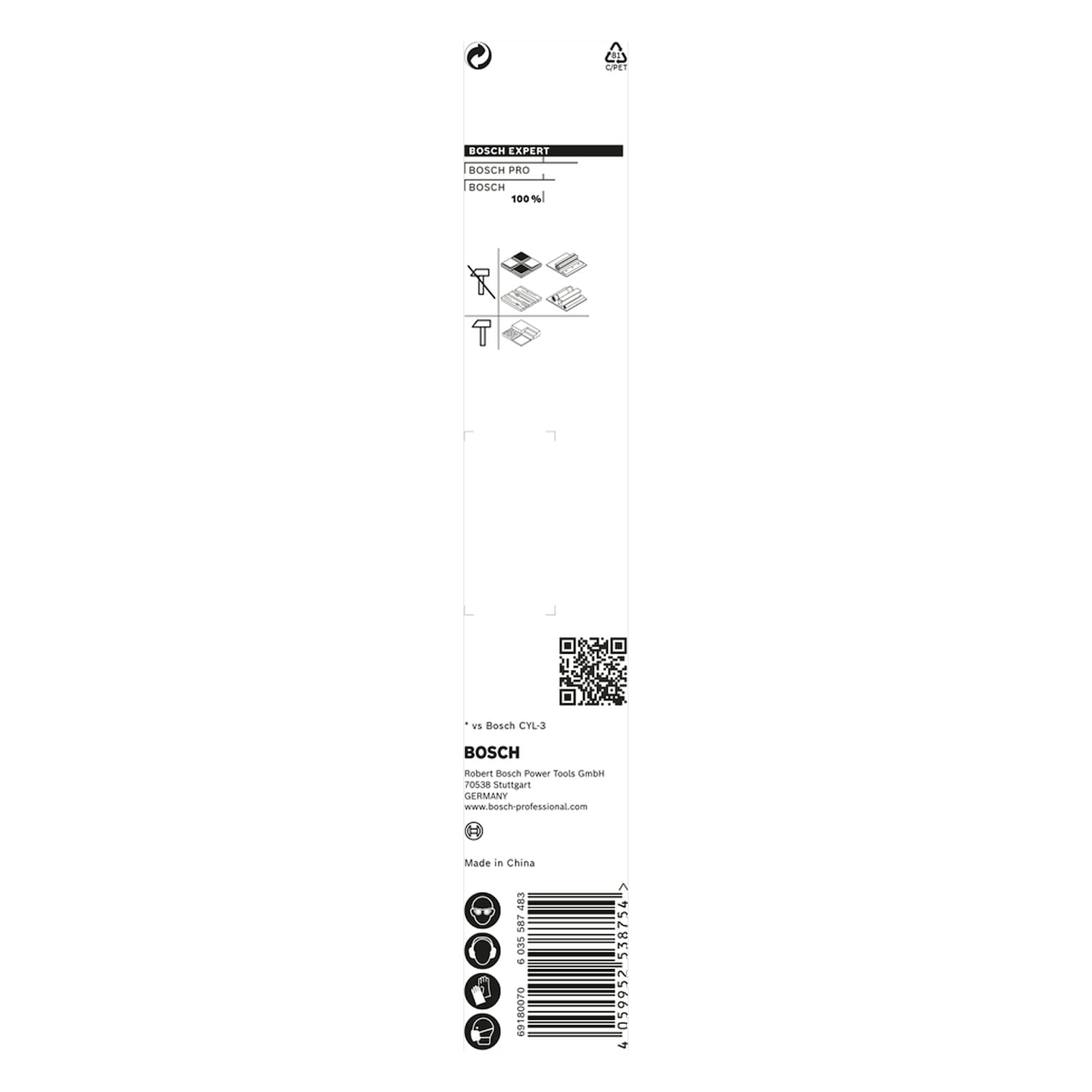 Encontraproduto.com.br - Broca Multiconstruction 10 x 90 x 150mm HEX-9 Bosch