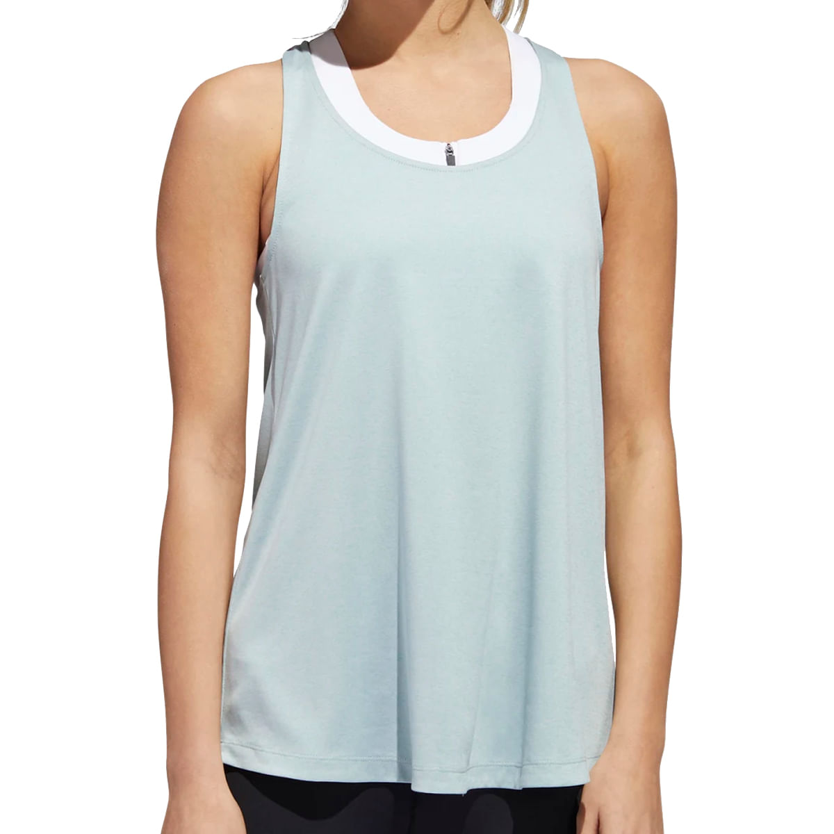 Encontraproduto.com.br - Regata Túnica Verde - Adidas