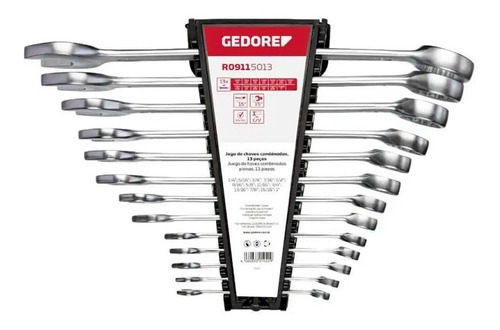 Encontraproduto.com.br - Jogo de Chaves Combinadas Gedore, 13 Peças - 3365201