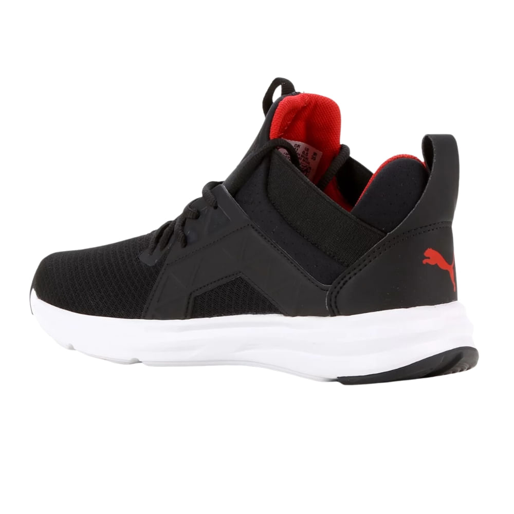 Encontraproduto.com.br - Tênis Puma Softride Enzo NXT BDP Corrida Preto e Vermelho - Masculino