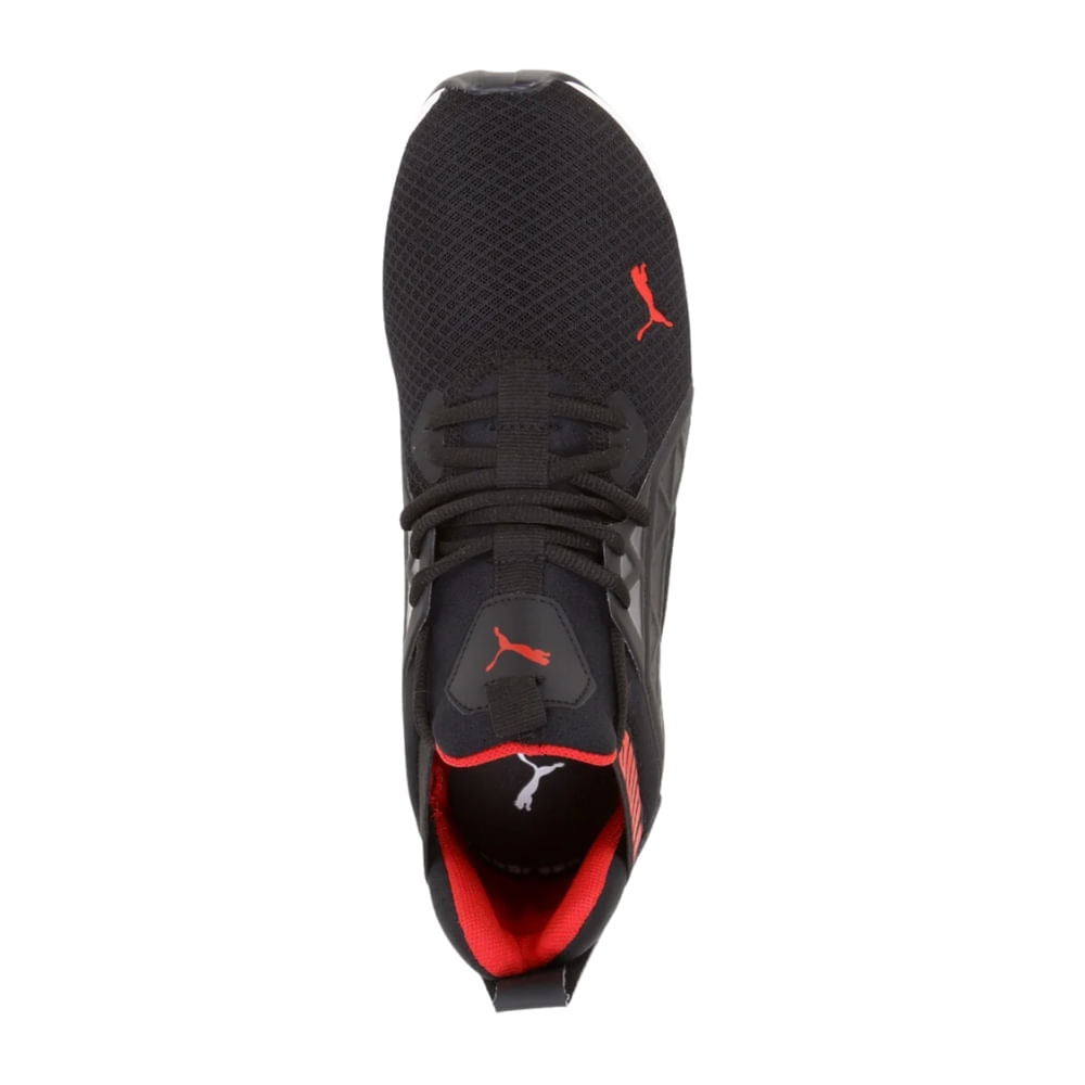 Encontraproduto.com.br - Tênis Puma Softride Enzo NXT BDP Corrida Preto e Vermelho - Masculino