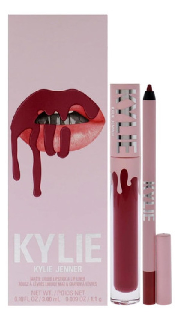Kit Batom e Lápis Kylie Jenner Lip Kit Better Not Pout
