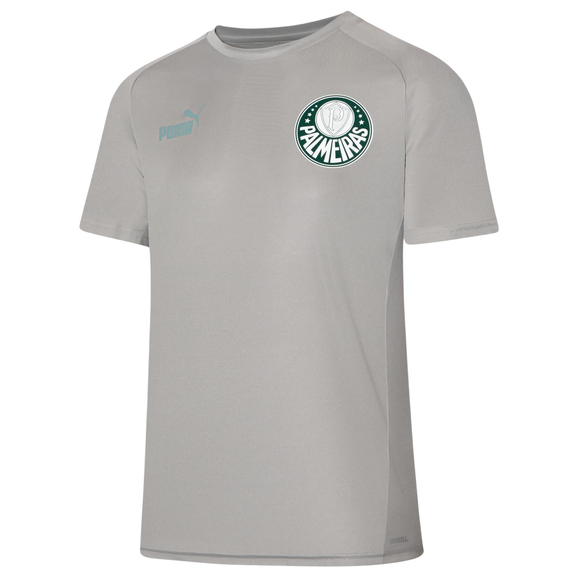 Camisa Palmeiras Puma Casual Masculina - Cinza