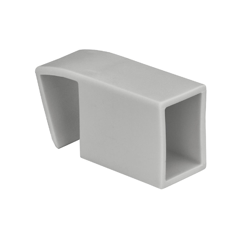 Conector Clip T para Barras Transversais Gaveta Metálica Invisa Slim Cinza Hafele
