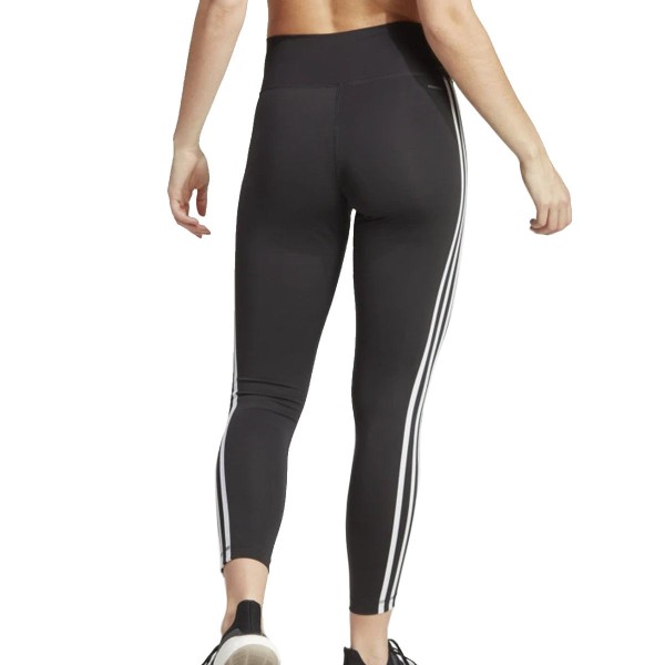 Encontraproduto.com.br - Legging Train Essentials 3 Listras Preta - Adidas
