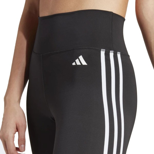 Encontraproduto.com.br - Legging Train Essentials 3 Listras Preta - Adidas