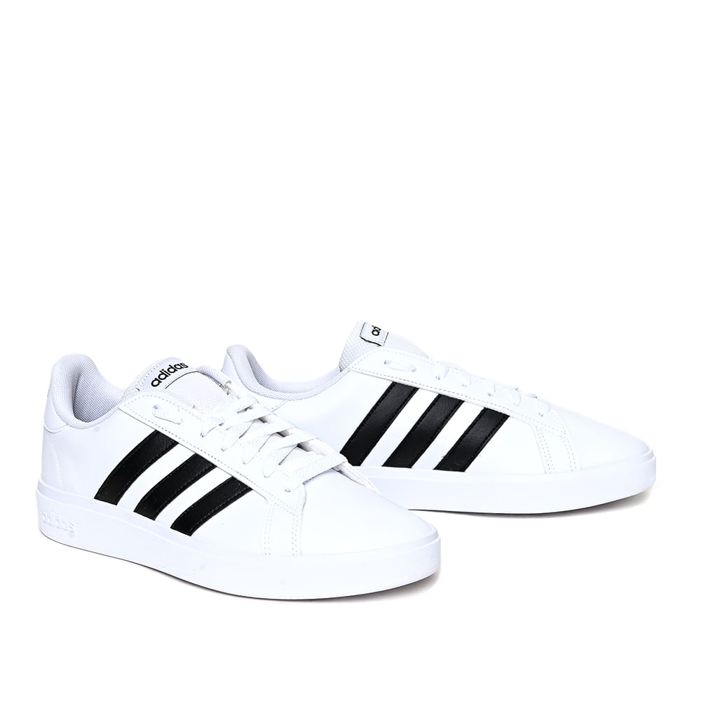 Encontraproduto.com.br - Tênis Adidas Grand Court Base 2.0 Branco