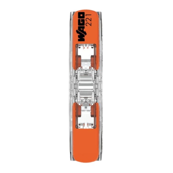 Encontraproduto.com.br - Conector De Emenda 2P 4mm Inline Wago