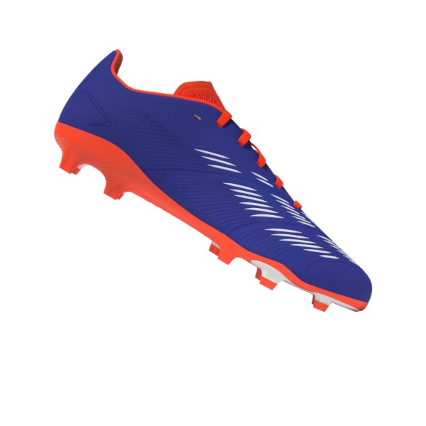 Encontraproduto.com.br - Chuteira Campo Adidas Predator League Infantil - Azul/Vermelha