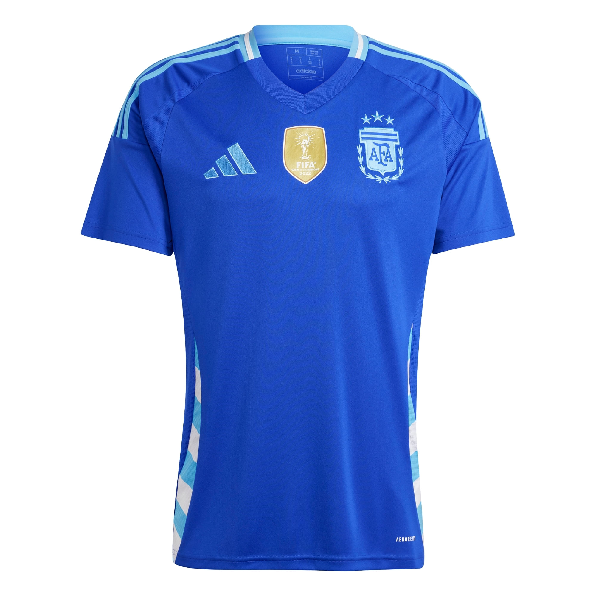 Camisa Argentina II 2024/25 Adidas Torcedor Masculina - Azul