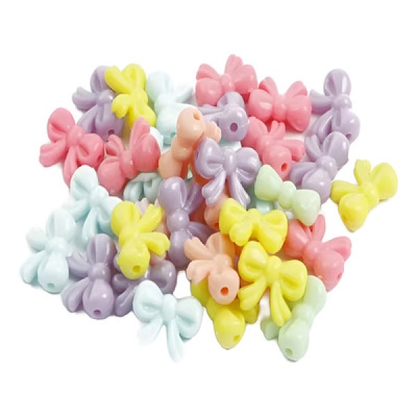 Encontraproduto.com.br - LAÇO INFANTIL PASSANTE 15X20MM EM ACRILICO COM 500GR