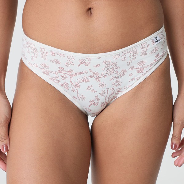 Kit 3 Calcinhas Estampa Flor Rosa