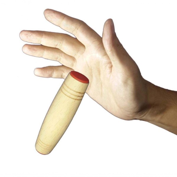 Encontraproduto.com.br - Fidget Mokuru Stick Bastao Brinquedo Anti Stress Madeira