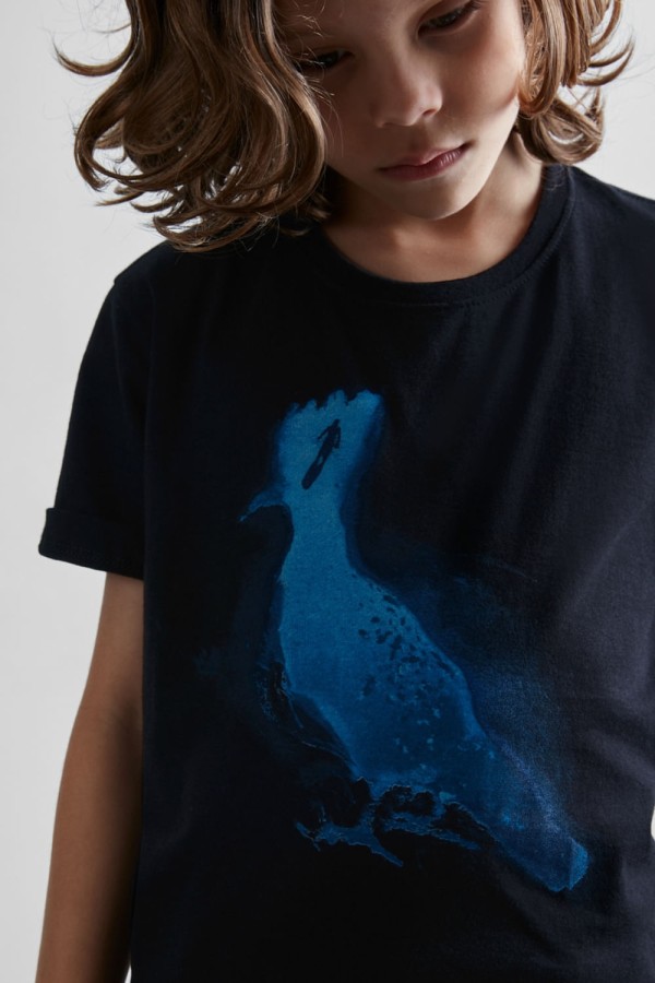 Encontraproduto.com.br - Camiseta Reserva Mini Estampa Pica-pau Submerso