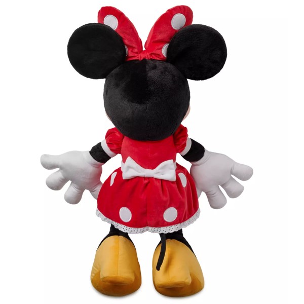 Encontraproduto.com.br - Pelúcia Minnie Vermelha - Tamanho Grande - Disney Store