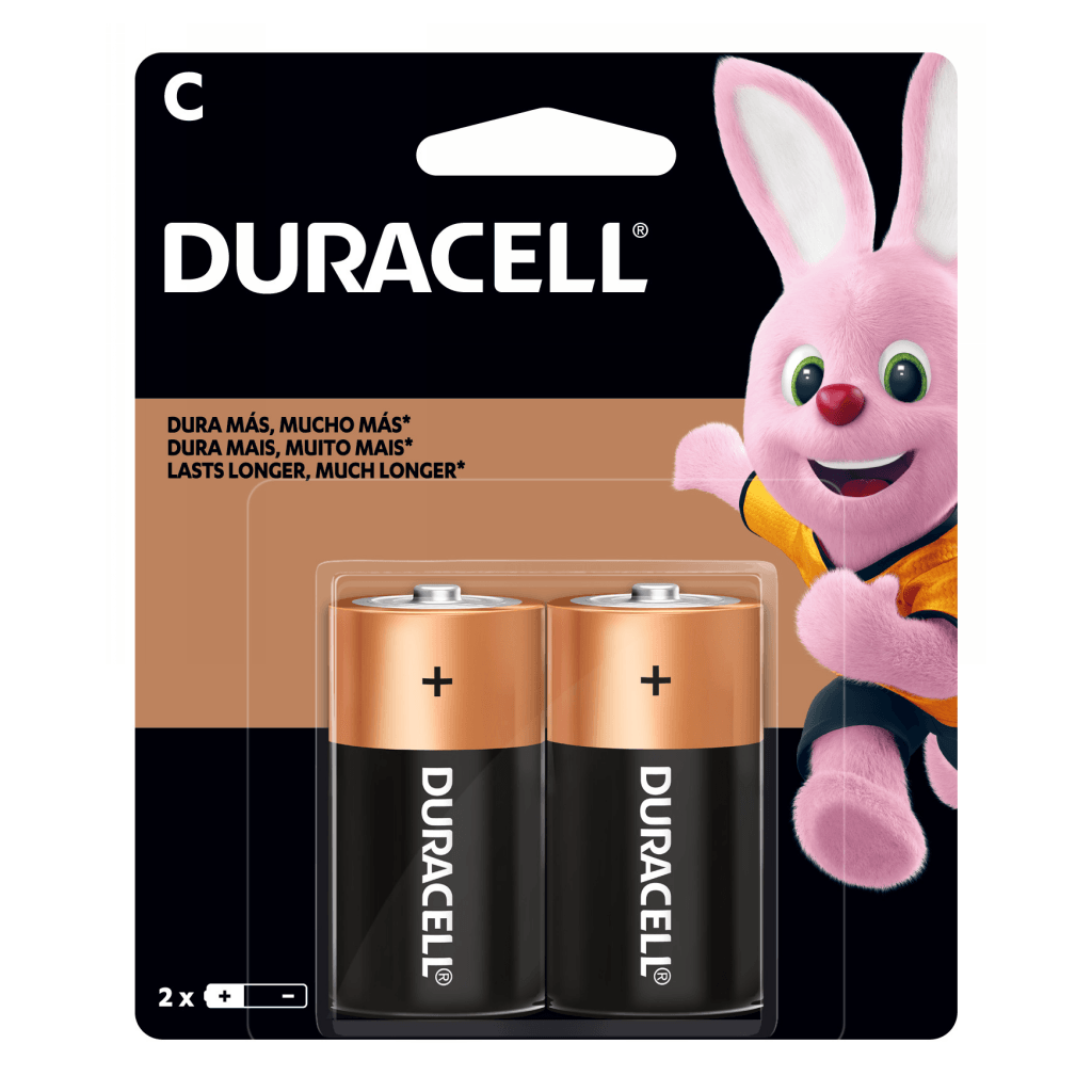 Encontraproduto.com.br - Pilha Alcalina Média C Com 2 Unidades MN-1400 Duracell