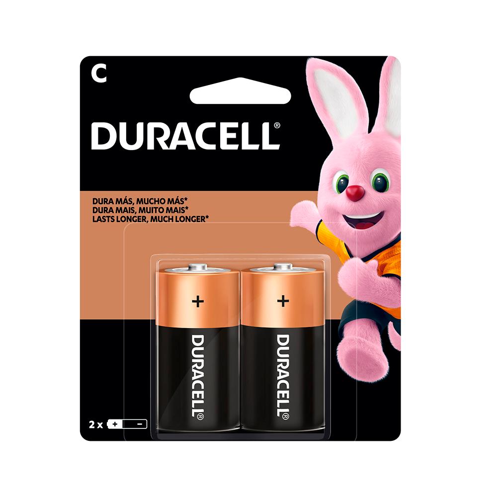 Encontraproduto.com.br - Pilha Alcalina Média C Com 2 Unidades MN-1400 Duracell