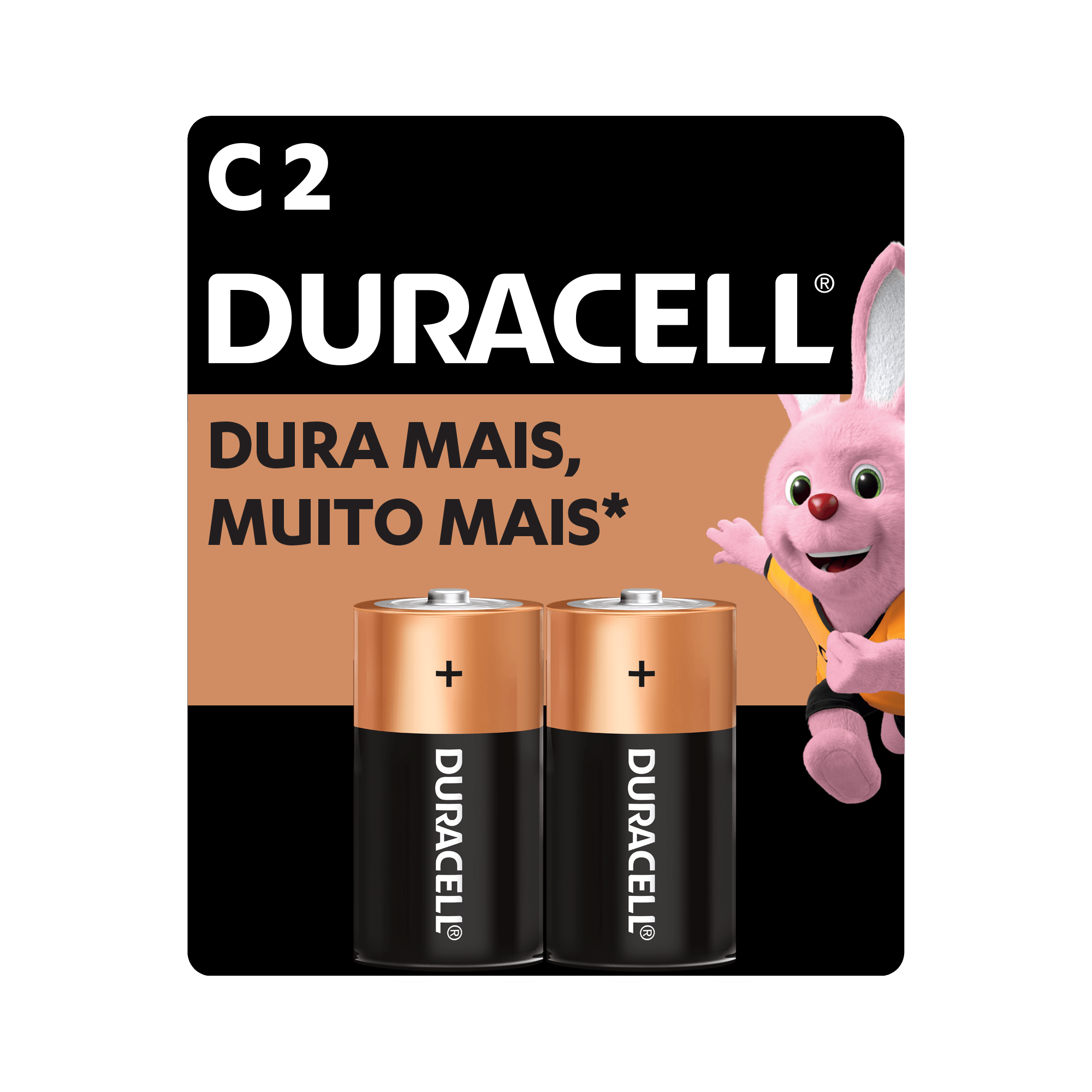Encontraproduto.com.br - Pilha Alcalina Média C Com 2 Unidades MN-1400 Duracell