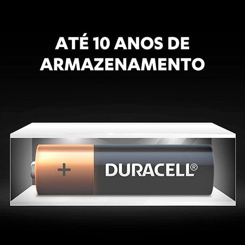 Encontraproduto.com.br - Pilha Alcalina Duracell Pequena AA Blister com 2 unidades