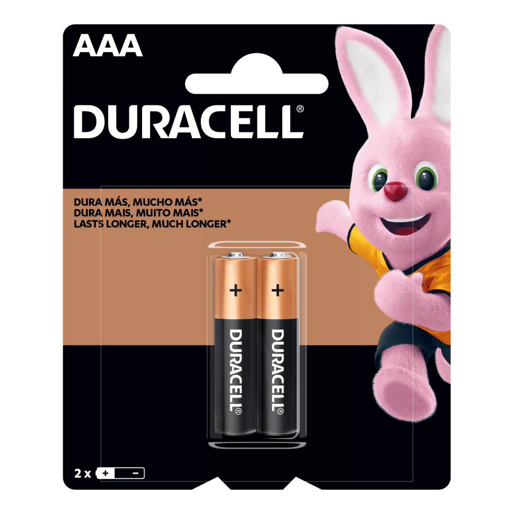 Encontraproduto.com.br - Pilha Alcalina AAA Palito Duracell com 2 Unidades