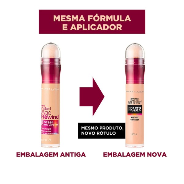 Encontraproduto.com.br - Corretivo Maybelline NY Eraser Multi-Use Conceler Caramel 6ml