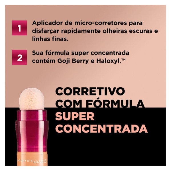 Encontraproduto.com.br - Corretivo Maybelline NY Eraser Multi-Use Conceler Caramel 6ml