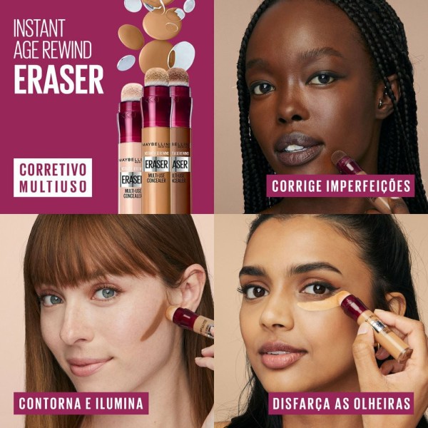 Encontraproduto.com.br - Corretivo Maybelline NY Eraser Multi-Use Conceler Tan 6ml