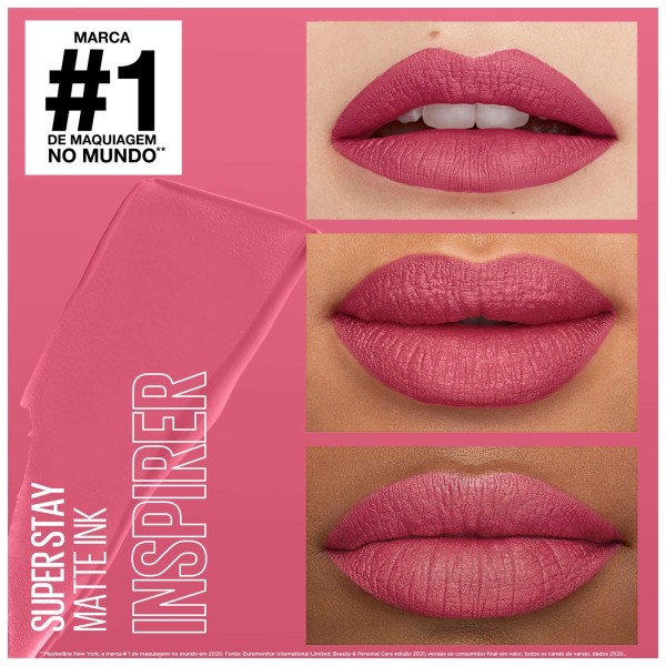 Encontraproduto.com.br - Batom Líquido Maybelline NY Super Stay Matte Ink Inspirer 5ml