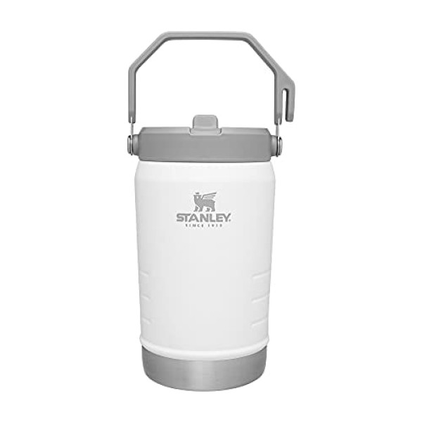 Encontraproduto.com.br - Stanley Iceflow Jarra De Água De Aço Inoxidável Com Palha, Garrafa De Água Isolada A Vácuo Para Casa E Escritório, Tumbler Reutilizável Com