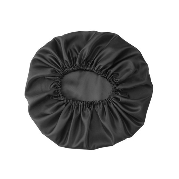 Encontraproduto.com.br - Touca De Cetim Antifrizz Preta - Ozarsi
