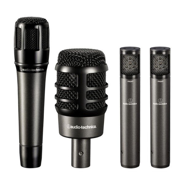 Encontraproduto.com.br - Pacote De Microfones Audio-technica Atm-drum4 Para Baterias