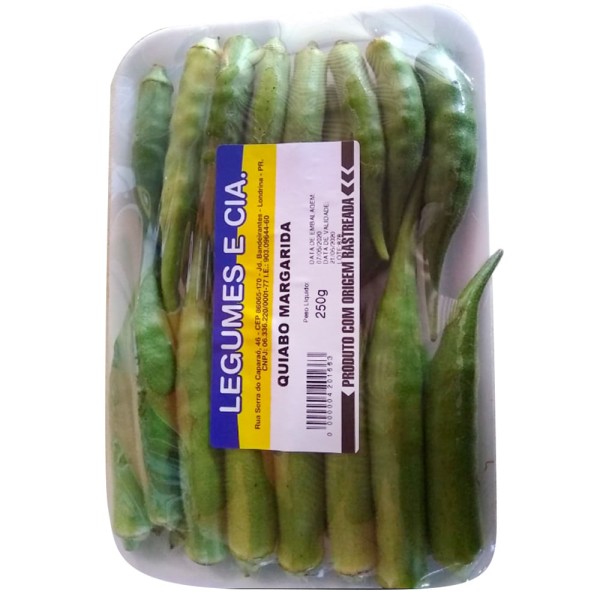 Encontraproduto.com.br - Quiabo Margarida Legumes e Cia 250g