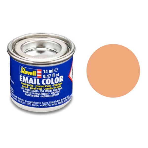 Encontraproduto.com.br - Tinta Esmalte - Pele - Fosco - 14ml - Revell Revell