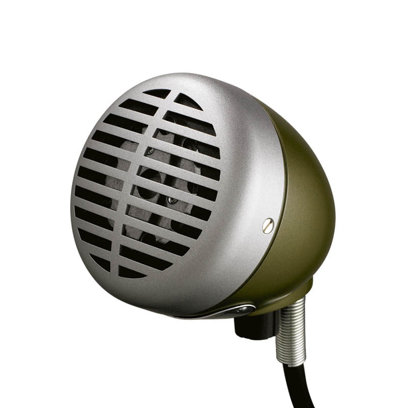 Encontraproduto.com.br - Microfone Green Bullet para gaita Clássico Shure 520DX