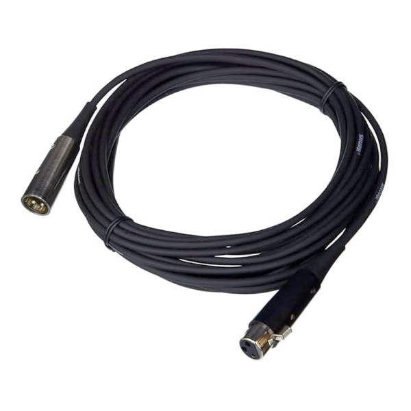 Encontraproduto.com.br - Cabo microfone XLR  F x M 7,5m Blindagem Dupla C25E Shure