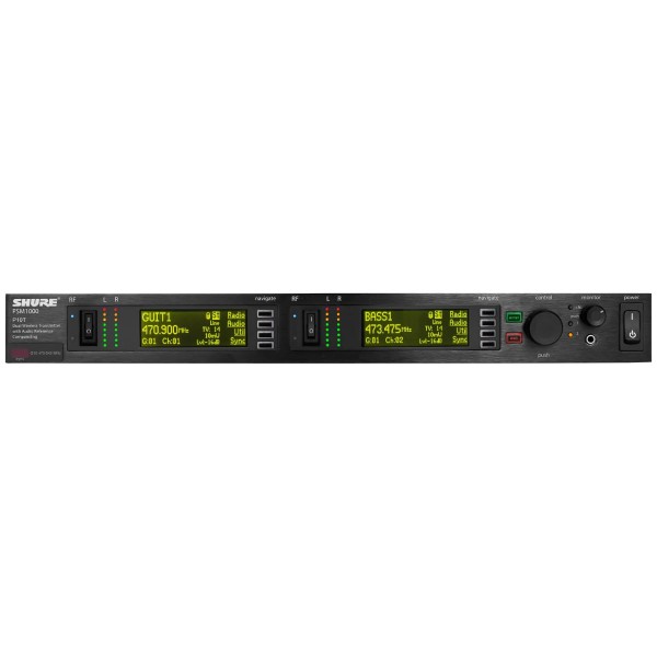 Encontraproduto.com.br - Transmissor Sem Fio De Dois Canais P-10T L8 - Shure