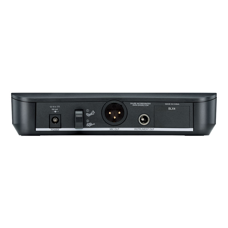 Encontraproduto.com.br - Sistema De Microfone Sem Fio De Mão BLX-24BR/SM-58 M15 - Shure