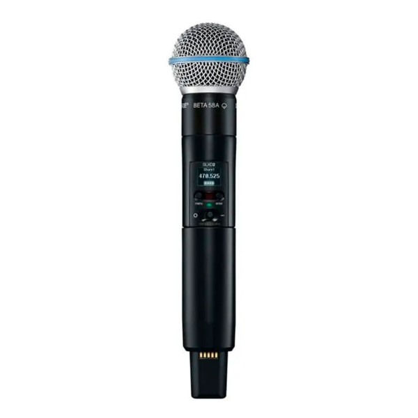 Transmissor bastão sem fio 32 canais Shure SLXD2B58-L55