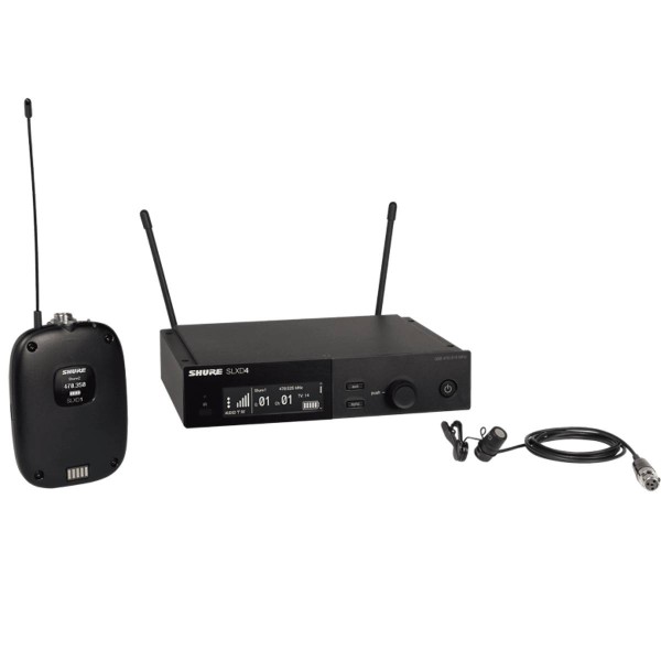 Encontraproduto.com.br - Sistema Sem Fio Lapela Cardioide SLXD-14/85 G58 - Shure